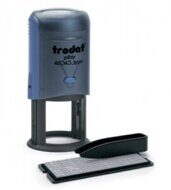 TRODAT 46045/R2/DB TYPO PRINTY Автоматическая самонаборная печать - 2 круга (диаметр 45 мм.)